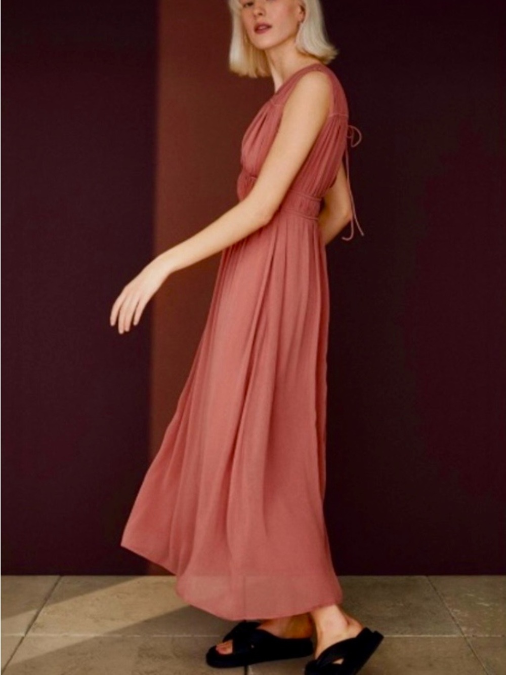 NWT H&M Sleeveless Maxi Dress - Size Large